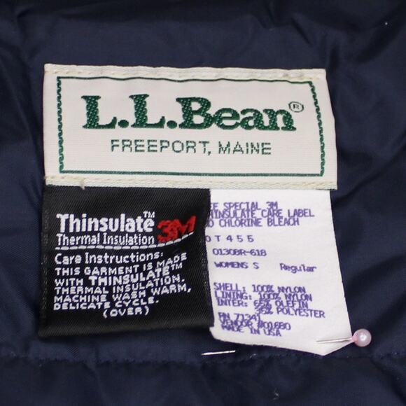 VTG L. L. Bean Women's Mountain Classic Anorak Half Zip Hooded Pullover sz S - Picture 6 of 10